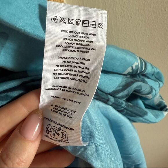 Faithfull the Brand Salone Mini Dress Cierra Floral - Picture 8 of 9